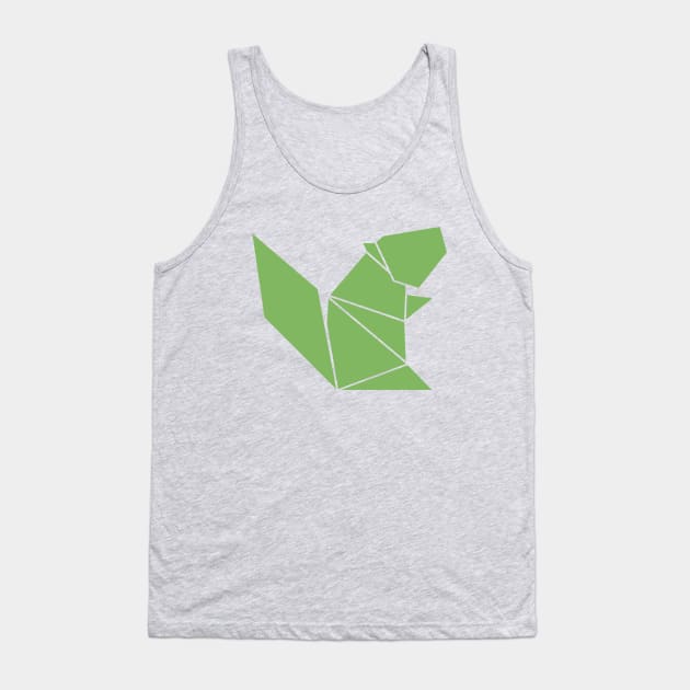 Squirrel origami Tank Top by danielasynner